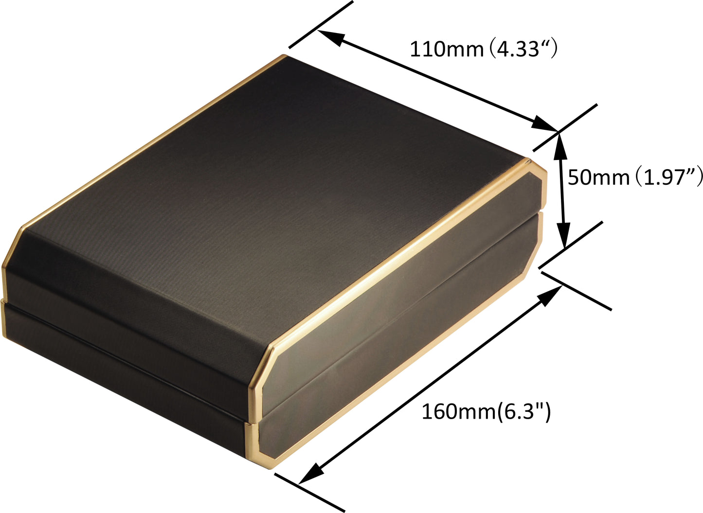 12 Piece Wholesale Bulk LED Midium Necklace pendant Earrings Ring Set Boxes Luxury PU Leather Material Octagonal Design