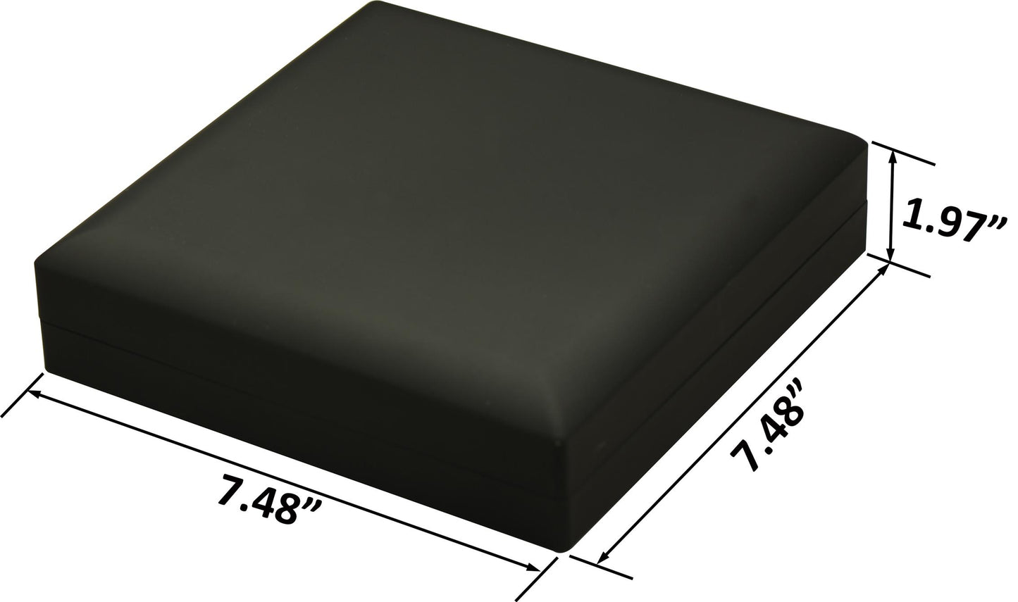 Wholesale Led Black Big Necklace Set Jewelry Gift Box for Wedding, Birthday, Valentine' Day, Mother's Day, Christmas...Luxury LED Necklace Chain Ring Earring Bracelelt Set Gift Box with Light