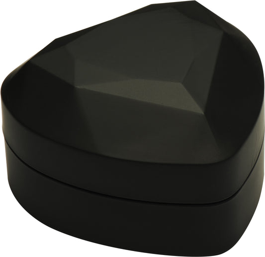 12 Piece Wholesale LED Heart Shaped Ring Boxas...Luxury Heart Shaped Design LED Ring Jewelry Gift Box with Light