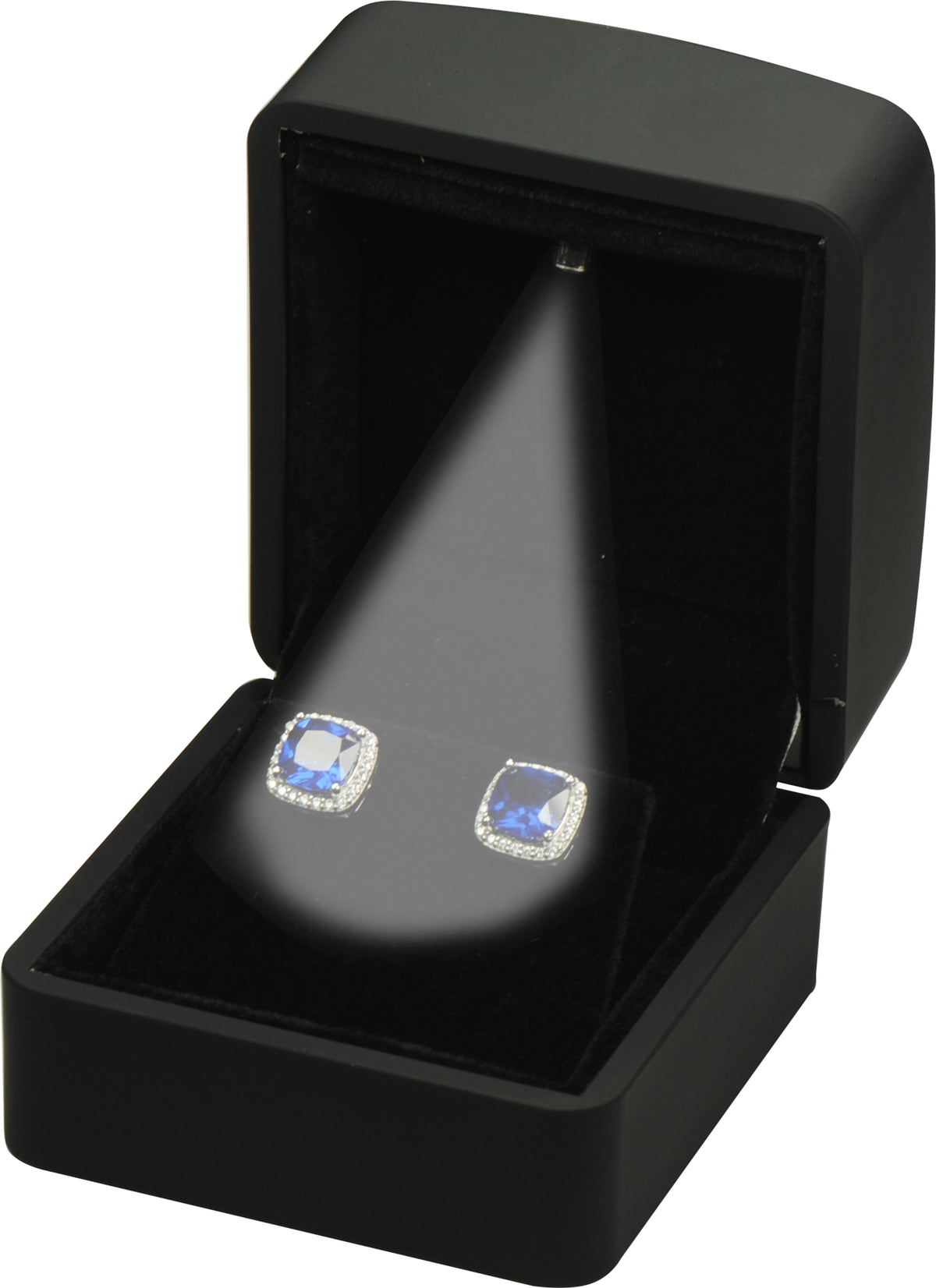 12 Piece Wholesale LED Black Earring Jewelry Gift Box for Wedding, Bir ...